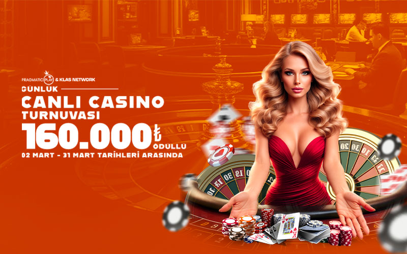Pragmatic Play & Klas Network Özel Canlı Casino Turnuvası