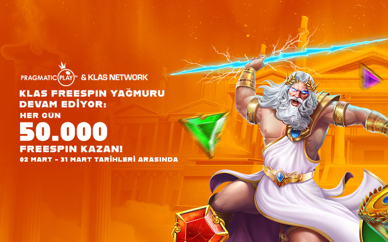 Pragmatic Play & Klas Network Özel Freespin Turnuvası